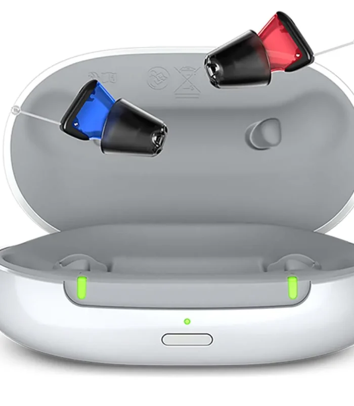 Signia Silk C&G 1 IX CIC Hearing Aid + Charger.