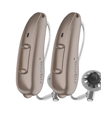Powerful RIC Buy the Signia Pure 312 5AX Single Hearing Aide today. Experience Augmented Xperience technology, Bluetooth streaming, and a slim design for clear